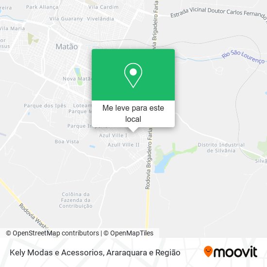 Kely Modas e Acessorios mapa