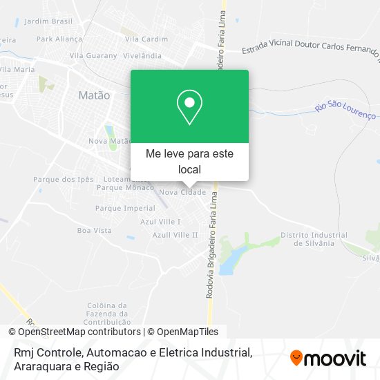Rmj Controle, Automacao e Eletrica Industrial mapa