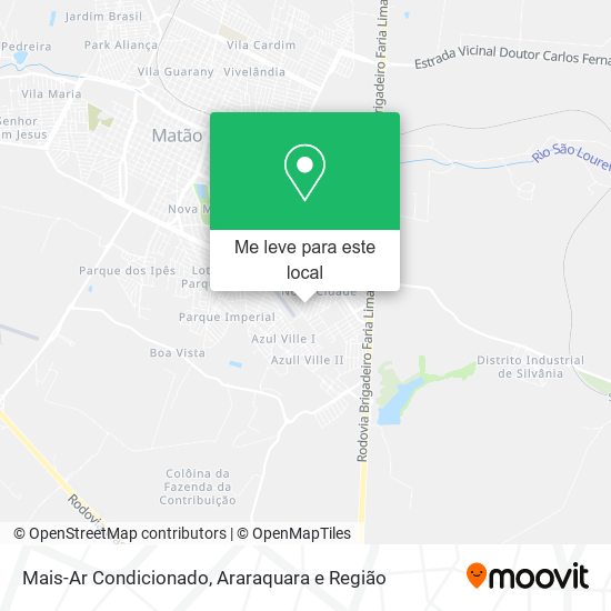 Mais-Ar Condicionado mapa