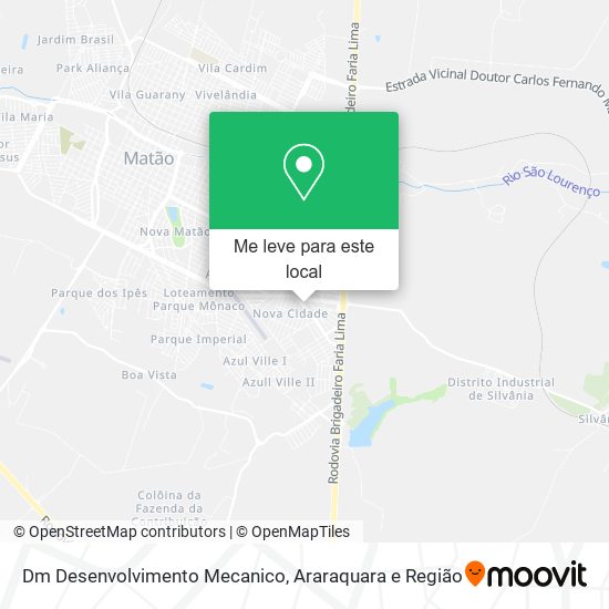 Dm Desenvolvimento Mecanico mapa