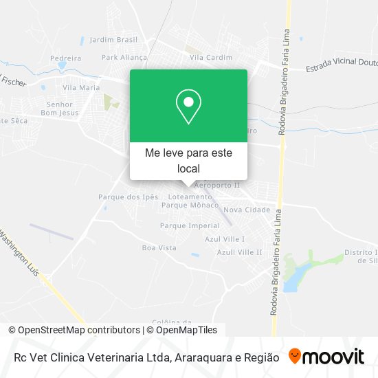Rc Vet Clinica Veterinaria Ltda mapa