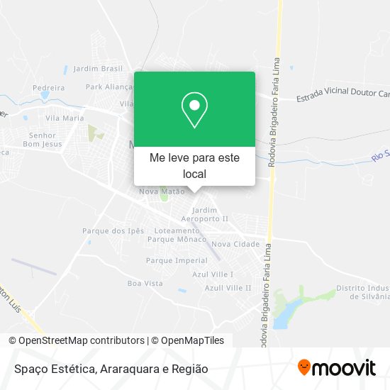 Spaço Estética mapa