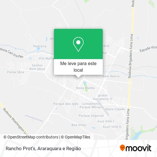 Rancho Prot's mapa
