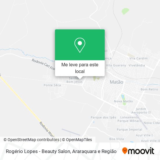 Rogério Lopes - Beauty Salon mapa