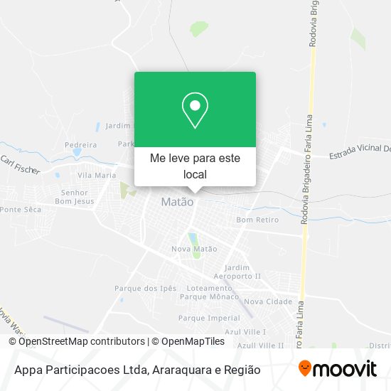 Appa Participacoes Ltda mapa