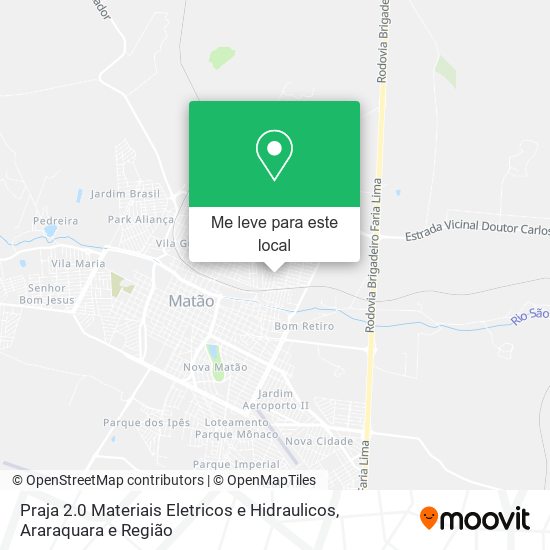 Praja 2.0 Materiais Eletricos e Hidraulicos mapa