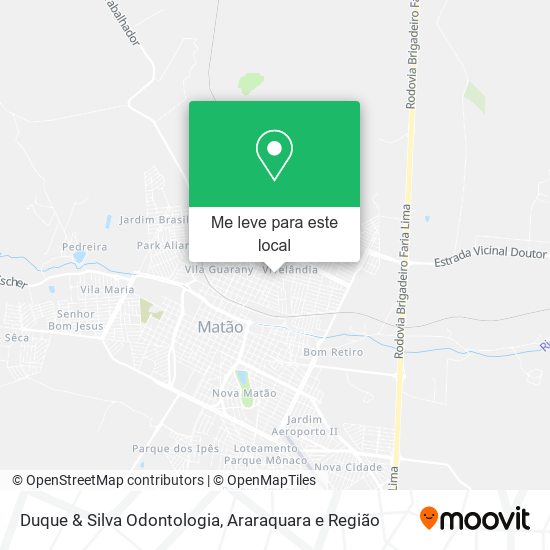 Duque & Silva Odontologia mapa