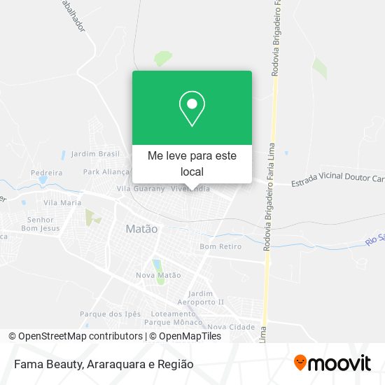 Fama Beauty mapa
