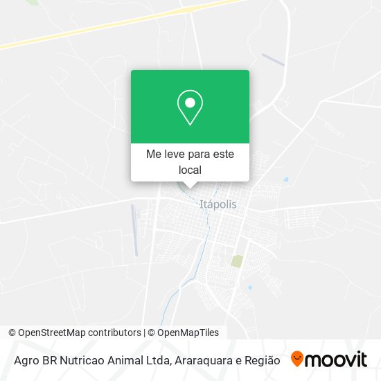 Agro BR Nutricao Animal Ltda mapa