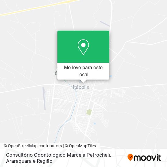Consultório Odontológico Marcela Petrocheli mapa