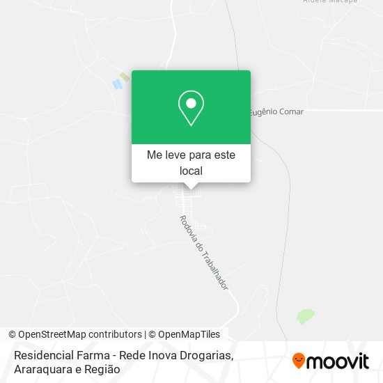 Residencial Farma - Rede Inova Drogarias mapa
