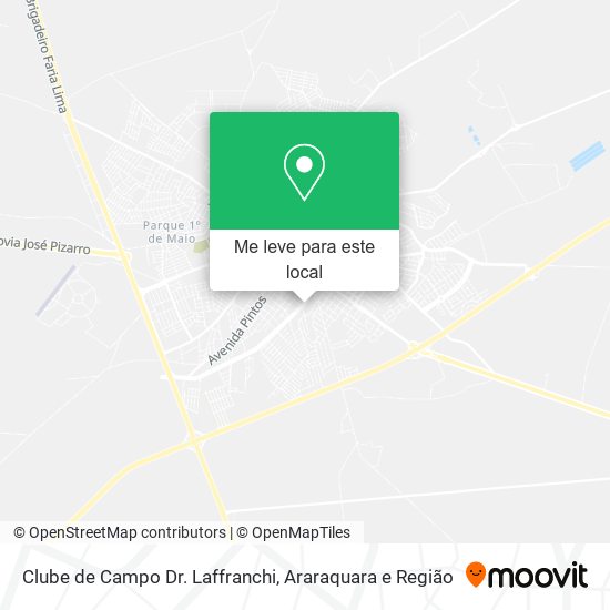 Clube de Campo Dr. Laffranchi mapa