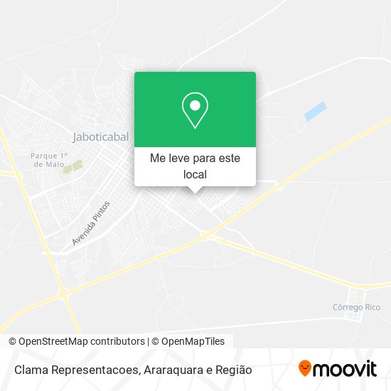 Clama Representacoes mapa