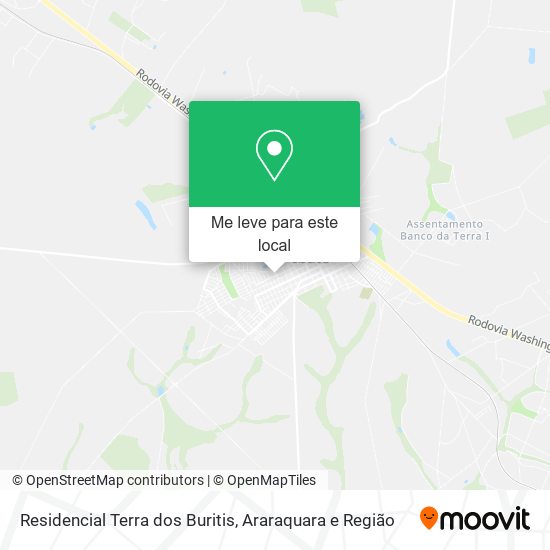 Residencial Terra dos Buritis mapa