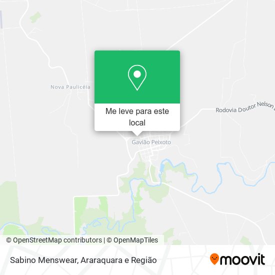 Sabino Menswear mapa