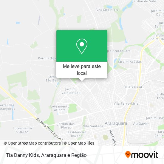 Tia Danny Kids mapa