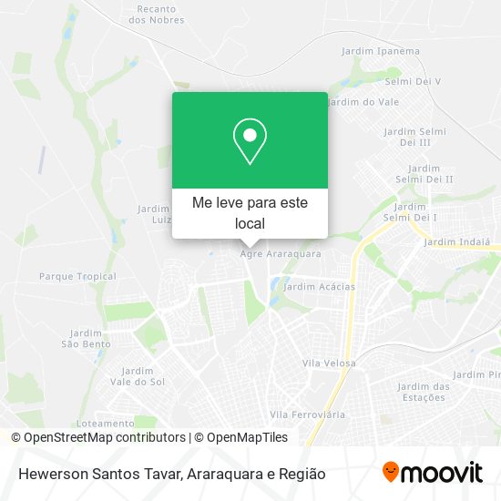 Hewerson Santos Tavar mapa