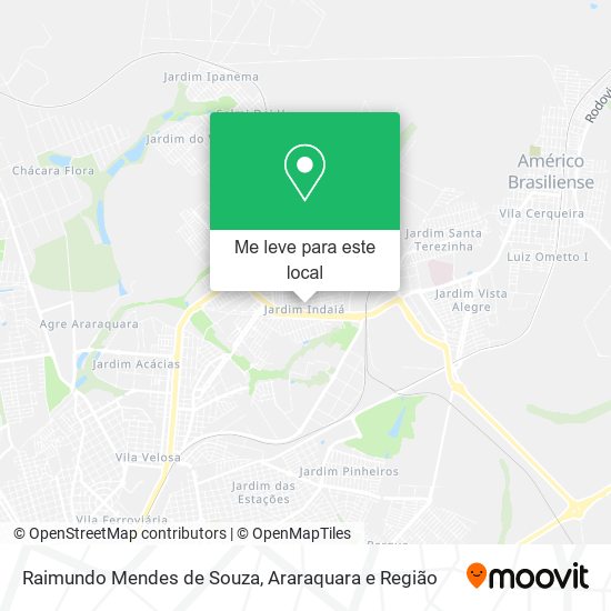 Raimundo Mendes de Souza mapa