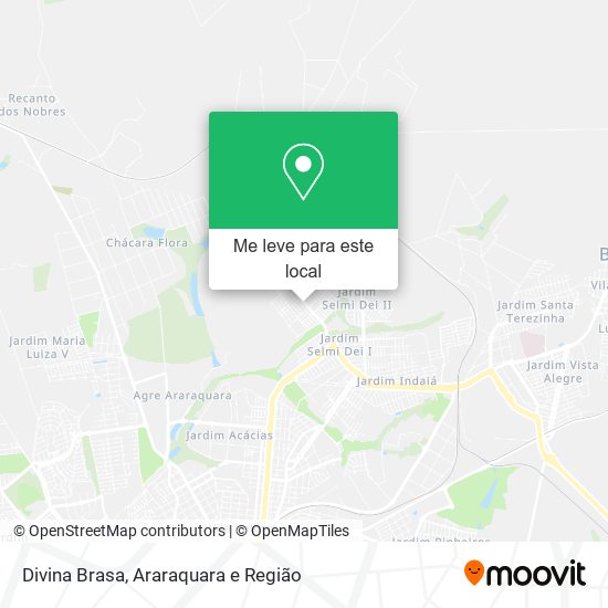 Divina Brasa mapa