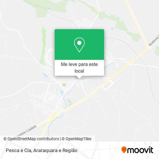 Pesca e Cia mapa