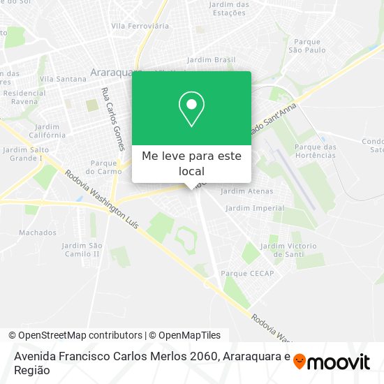 Avenida Francisco Carlos Merlos 2060 mapa
