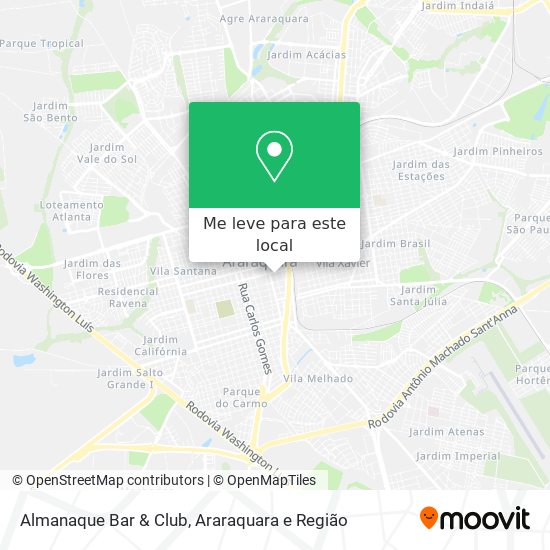 Almanaque Bar & Club mapa