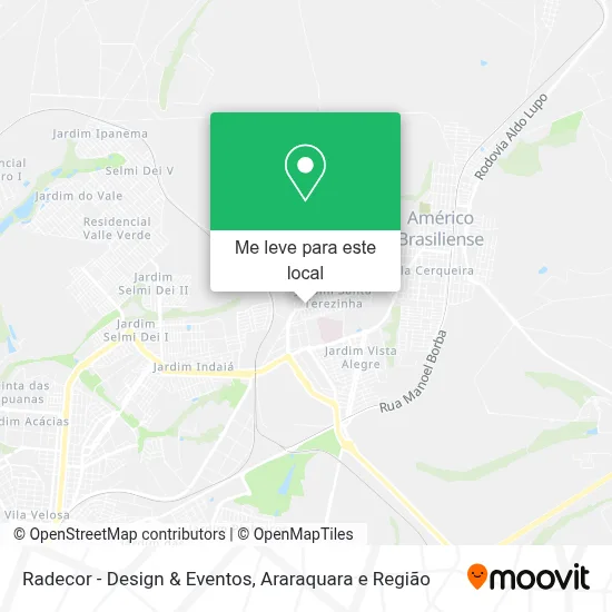 Radecor - Design & Eventos mapa