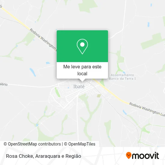 Rosa Choke mapa