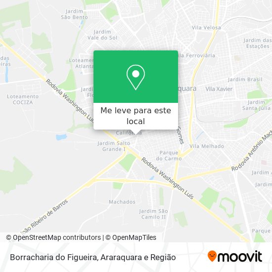 Borracharia do Figueira mapa