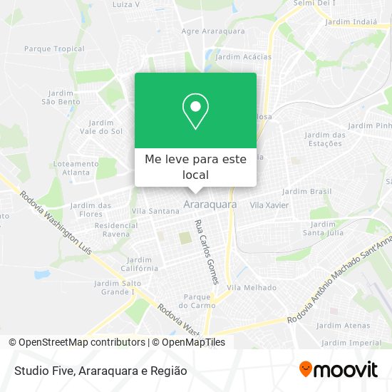 Studio Five mapa