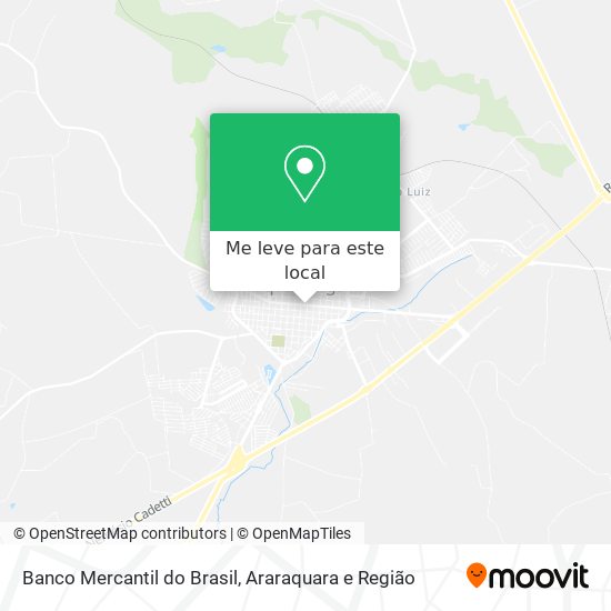 Banco Mercantil do Brasil mapa