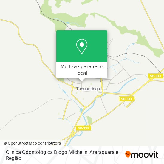 Clinica Odontológica Diogo Michelin mapa