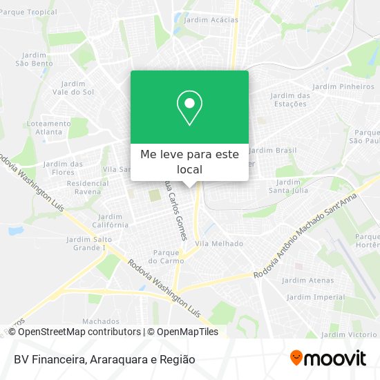 BV Financeira mapa