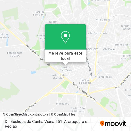 Dr. Euclides da Cunha Viana 551 mapa