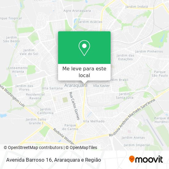 Avenida Barroso 16 mapa