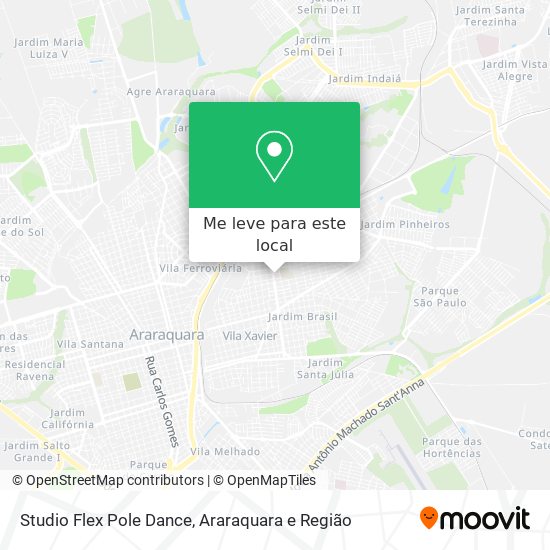 Studio Flex Pole Dance mapa