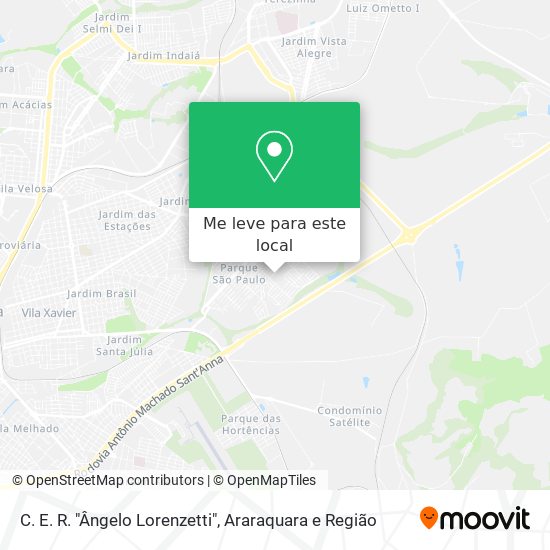 C. E. R. "Ângelo Lorenzetti" mapa