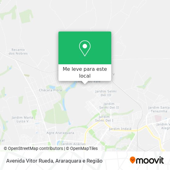 Avenida Vitor Rueda mapa