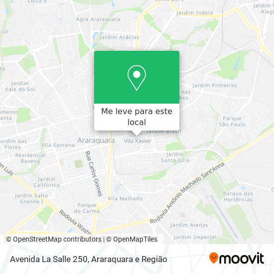 Avenida La Salle 250 mapa