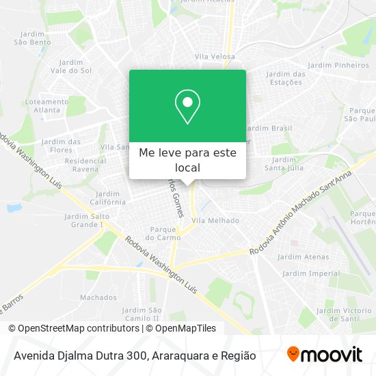 Avenida Djalma Dutra 300 mapa