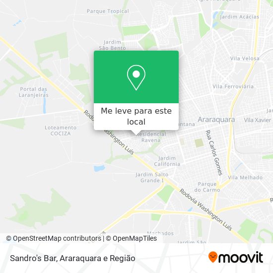 Sandro's Bar mapa