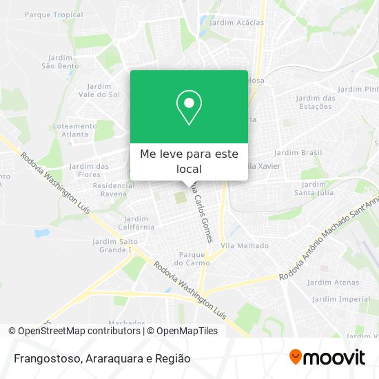 Frangostoso mapa