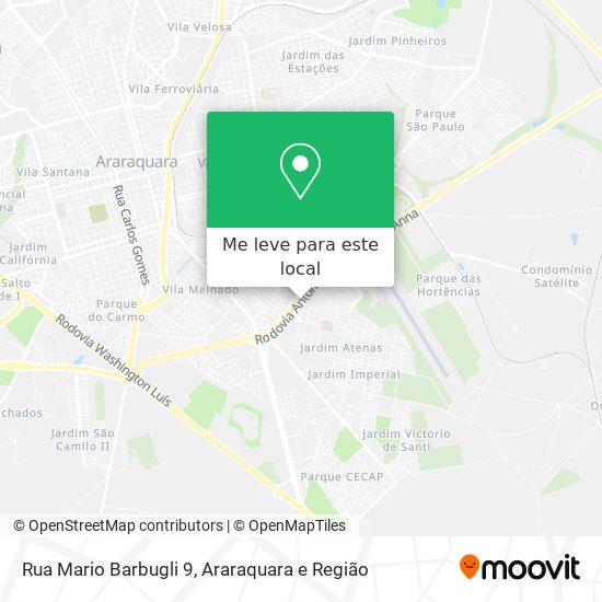 Rua Mario Barbugli 9 mapa