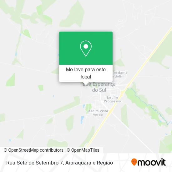 Rua Sete de Setembro 7 mapa