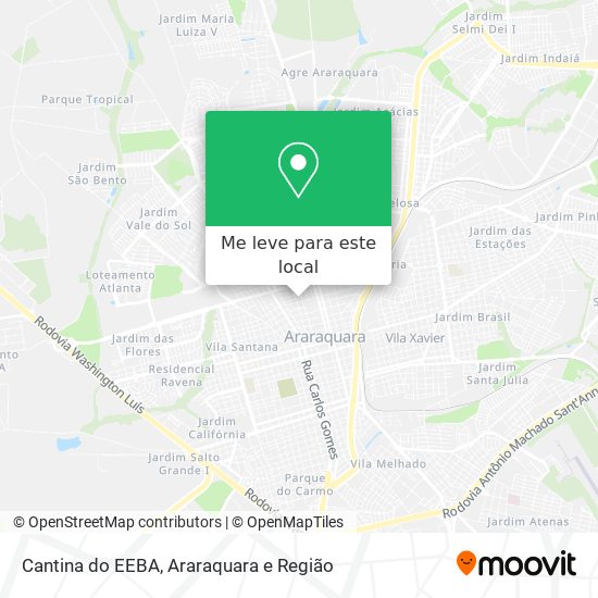 Cantina do EEBA mapa