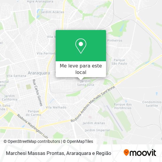 Marchesi Massas Prontas mapa