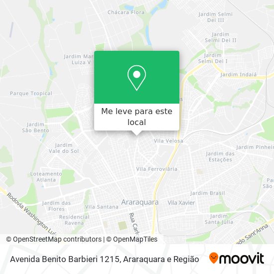 Avenida Benito Barbieri 1215 mapa
