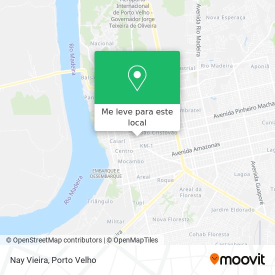 Nay Vieira mapa