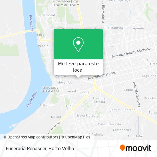 Funerária Renascer mapa