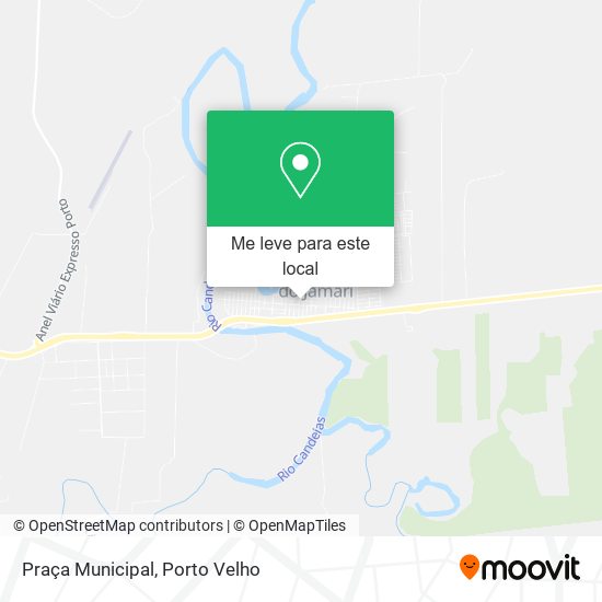 Praça Municipal mapa
